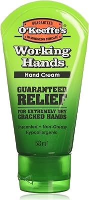 Hand cream O'Keeffe Working Hands, 58 ml, 60 g (1).. Experience shopping satisfaction with DIAYTAR NIGERIA's vast selection and budget-friendly delivery options.