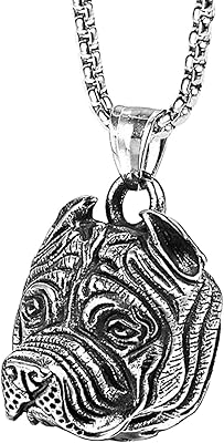 Vintage Gothic Steel Gothic Biker necklace for men Awake.. Make shopping fun and stress-free with DIAYTAR Nigeria.
