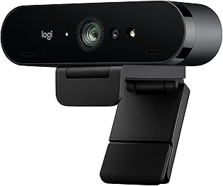 Webcam Logitech Brio UHD for videoconference, recording and broadcasting live - Black.. Shop smart, shop DIAYTAR - Nigeria's most affordable e-commerce platform with nationwide delivery.