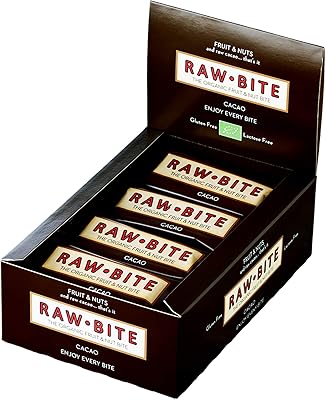 Biological raw raw cocoa bar with fruit and nuts, 50 g (package of 12).. Get top brands at bottom prices, only on DIAYTAR Nigeria.
