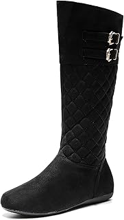 Mila Lady Hansel zipped loop, winter boots for women, man, black suede, 7.. DIAYTAR NIGERIA brings the market to your screen with thousands of affordable products delivered to your door.