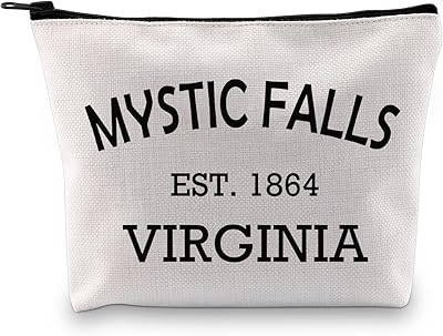 Mystic Falls makeup bag, gift for vampire television fans, makeup bag for television fans, mystic Falls virginia gift, Mystic Falls, Fashion.. Shop quality and variety at unbeatable prices on DIAYTAR Nigeria — delivery in under 8 days.