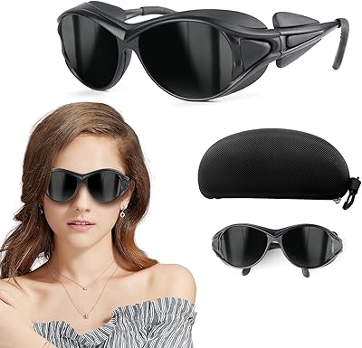 Therapy glasses with red light, eye protection for tanning glasses, laser safety glasses 200-2000 nm, phototherapy and laser hair removal to protect the eyes.. DIAYTAR NIGERIA: Redefining e-commerce with affordable prices and reliable nationwide shipping.
