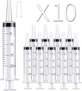 Large plastic syringe sealed individually with measurement for scientific laboratory, liquid measurement, pet food, medical students, oil glue, 10 pieces.. Big savings, small wait times — shop now at DIAYTAR Nigeria.