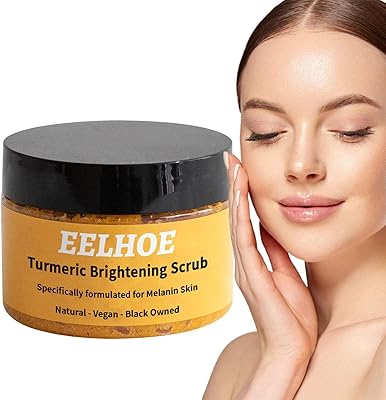 Corporel scrub - Lightening scrub with turmeric, body scrub of natural body scrub with turmeric for dark skin hyperpigmentation.. DIAYTAR NIGERIA revolutionizes e-commerce with our affordable prices and dependable delivery timeframes.