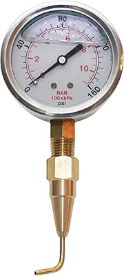 Pito head and Underhill A-H CGBK 160 PSI tube gauge.. DIAYTAR NIGERIA: Your one-stop e-commerce destination with affordable prices and nationwide delivery in 5-8 days.
