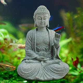 Aquarium Buddha of animated fish, robust Japanese aquarium decoration made by peace meditation, home aquarium decoration, size L - B.. Your digital marketplace solution, DIAYTAR NIGERIA delivers quality and value within the week.
