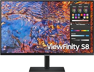 SAMSUNG ViewFinity 32 inch IPS 4K UHD screen with USB Type-C, DisplayPort, HDMI, RJ-45, height-adjustable-LS32B800PXMXUE.. Your digital shopping companion, DIAYTAR NIGERIA offers exceptional value with delivery in less than 8 days.