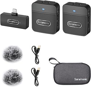 Microphone Saramonic Blink 100b4 wireless tie for iPhone and iPad 2.4 GHz Plug and Play with noise reduction for video recording, live streaming, vlogging and youtube.. DIAYTAR NIGERIA: Your affordable gateway to thousands of products delivered within a week.