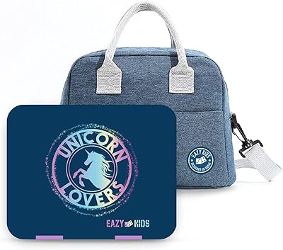 Bento Eazy Kids box with isolated lunch bag and set of knives.. Shop with confidence on DIAYTAR Nigeria — quality products and timely delivery.