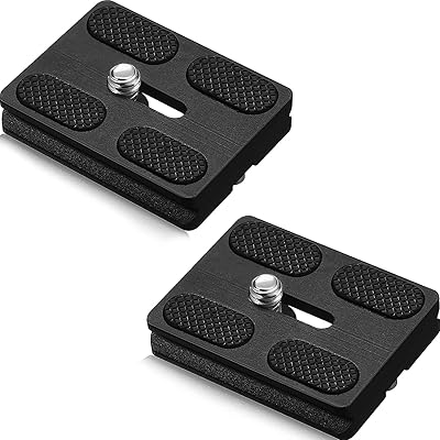 Universal metal -free clearance plaque with 1/4 "camera screws - 20, tripod assembly plate compatible with the standard Digital reflex camera ballot.. DIAYTAR Nigeria: Where affordability meets fast and reliable e-commerce service.