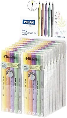 Fine Line Milan Pastel 0.4 mm in Sway display, 5 pieces, 14 cases, matching colors.. DIAYTAR NIGERIA transforms online shopping with competitive prices and dependable nationwide delivery.