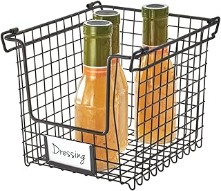Stackable Basket Interder Classico 8 x 10 19.7 cm matt black.. Discover endless possibilities with DIAYTAR NIGERIA's comprehensive catalog and budget-friendly delivery.