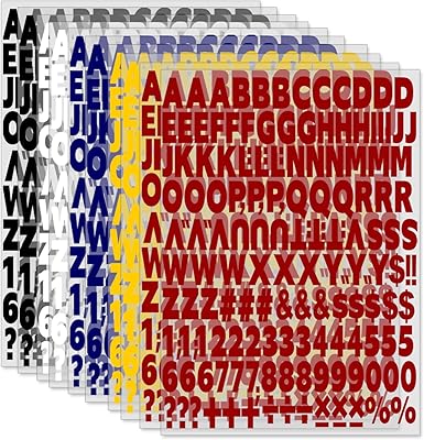 1680 pieces 2.5cm iron on figures letters and heat transfer.. DIAYTAR NIGERIA delivers satisfaction with every purchase through our affordable and reliable service.