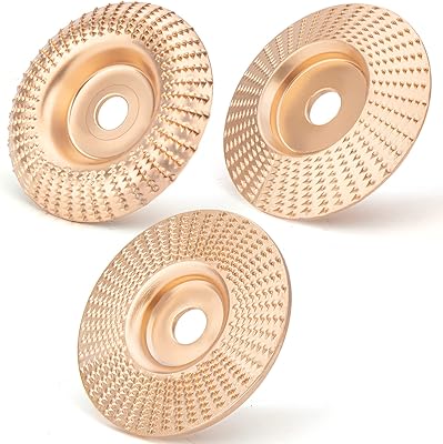 Wood sculpture disc for angle grinder - Wooden wheel sharing disc for cutting wood, cutting wheel accessories for grinders 4 1/2 inch with 5/8 tree.. Enjoy stress-free shopping with affordable prices on DIAYTAR Nigeria.