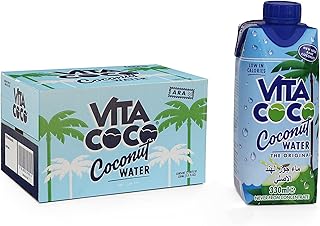 Vita coco coconut water box 12 pieces 330 ml, blue.. Don’t wait weeks for international shipping. DIAYTAR Nigeria offers local delivery within 5 to 8 days, so you get your items when you actually need them.