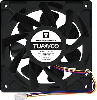 Cooling fan for minor 6,500 rpm (200 CFM) 120 mm/4 inch (12 V/4 pins) for GPU mining platform or ASIC minors - Maintains the air flow and equipment at low temperature and stable performance - TuPavco TP1509.. Experience DIAYTAR NIGERIA, where extensive product variety meets pocket-friendly prices and reliable delivery.