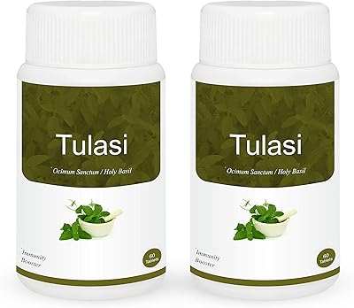 Herb Essential Tulsial Tups - 60 tablets, 500 mg - Package of 2.. DIAYTAR NIGERIA brings the marketplace to every Nigerian home with affordable prices and quick delivery.