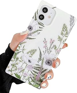 Alykdon protective shell | Cute square - Compatible with iPhone 11, 6.1 "hull", beautiful matt flower design in silicone gel and flexible solid and durable protective TPU for iPhone 11 (green).. Nigeria's most diverse e-commerce platform delivers quality and affordability to your doorstep in 5-8 days.
