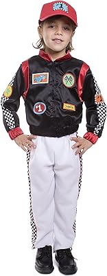 Dress up America racing car pilot costume for children, several colors.. DIAYTAR NIGERIA: Making online shopping accessible with affordable prices and nationwide delivery service.