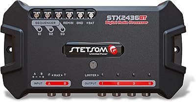 Bluetooth Stetsum STX 2436 BT DSP (New version 2022) Fully Digital Signal Processor with Exclusive Application with High Resolution EQ Card Filters.. DIAYTAR Nigeria: Where affordability meets fast and reliable e-commerce service.