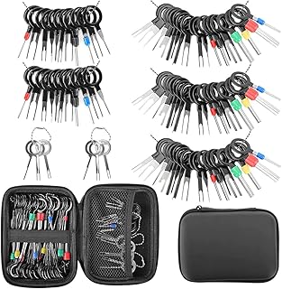 82 -piece terminal withdrawal tool kit, car terminal ejection kit with protective bag, wire connector, terminal pin extractor and rear needle withdrawal tool.. DIAYTAR NIGERIA: Your partner in affordable online shopping with reliable 5-8 day shipping nationwide.