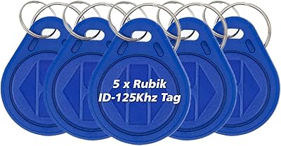 Rubik ID-125KHz keychain cards for RFID reader and engraver (5 keychain cards).. Your complete marketplace solution, DIAYTAR NIGERIA offers unbeatable value with delivery within the week.