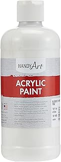 Acrylic paint for Handyart students - 16 oz - Blocked white.. DIAYTAR NIGERIA: Making online shopping accessible with affordable prices and nationwide delivery service.