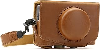 Bag for mega gear leather camera with strap mg1175 cannon powerrshot sx740 hs sx SX730 hs ever ready - light brown.. Looking for a deal? DIAYTAR Nigeria has thousands waiting for you.