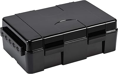 Knights Bridge IP55 weather -resistant electrical case for external use - Black.. Discover why thousands choose DIAYTAR NIGERIA for affordable products delivered in less than a week.