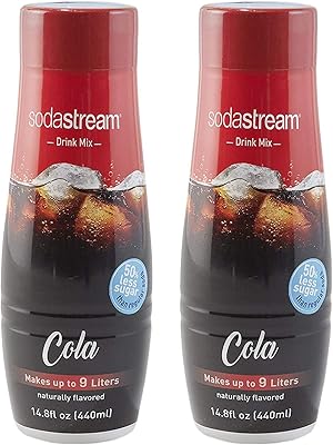 Sodastream cola 440 ml 14,8 fl oz (pack de 2).. Thousands of items at your fingertips — DIAYTAR Nigeria makes it happen.