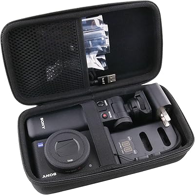 Waiyucn Rigid case in Eva for Sony ZV-1 Black, Black, Large, Black.. Nigeria's favorite online shopping platform, DIAYTAR offers unbeatable prices and delivery within a week.