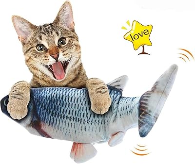 Iroki animated fish toy for cats to return realistic toys.. DIAYTAR NIGERIA: Where quality products become affordable with our nationwide shipping service.