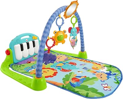 Fisher-Price Kick Children's Activity Carpets' N Play Piano Design with piano.. DIAYTAR NIGERIA: Your one-stop e-commerce destination with affordable prices and nationwide delivery in 5-8 days.