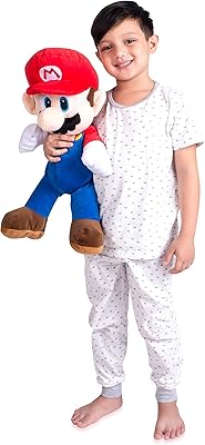 Franco Kids sweet plush bed pillow, single size, Super Mario.. Your trusted shopping partner, DIAYTAR NIGERIA offers extensive selection with quick delivery options.