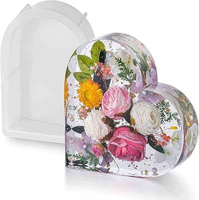 Heart -shaped resin molds, flower resin molds, deep resin molds, large silicone molds for resin molding.. DIAYTAR NIGERIA: Where affordability and variety come together with nationwide 5-8 day delivery.