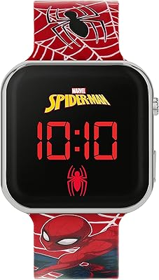 Digital quartz watch for boys with SPD4719ARG silicone bracelet, red color, bracelet, red, bracelet.. Experience shopping freedom with DIAYTAR NIGERIA's vast selection and dependable nationwide shipping.