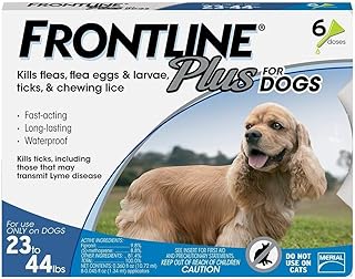 Frontline plus medium dogs (10.4 - 20 kg) Treatment against fleas and ticks, 6 doses.. Experience DIAYTAR NIGERIA, where extensive product variety meets pocket-friendly prices and reliable delivery.