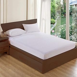 Fabien waterproof mattress protector in Turkish cotton mixture, white color, simple size 100 x 200 x 30 cm.. Elevate your shopping experience with DIAYTAR NIGERIA's vast catalog and budget-friendly options.