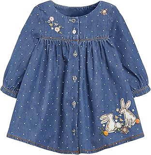 Summer dresses with short sleeves in soft cotton for babies girls bontracted dress.. DIAYTAR NIGERIA: Connecting Nigerians with their needs through affordable prices and 5-8 day shipping.
