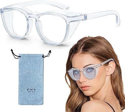 Safety glasses, 1 pair of transparent anti-fog, dust and sand protective glasses, scratch-resistant safety glasses, glasses with case for outdoor works and construction activities.. Discover the perfect balance of price and convenience with DIAYTAR NIGERIA's nationwide e-commerce platform.