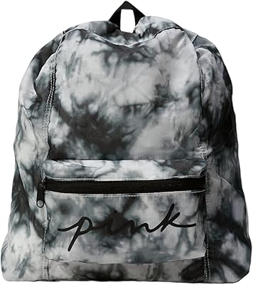 Foldable backpack Tie-Dye Noir and Gray, single size, pink, Tie Dye Noir/Gray.. Your favorite online marketplace — DIAYTAR Nigeria delivers quick and cheap.
