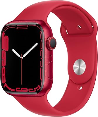 Apple Watch Series 7 (GPS + Cellular, 41 mm) - Red aluminum box with Red Sport Bracelet - Standard cut.. Shop across boundaries with DIAYTAR NIGERIA's comprehensive catalog delivered nationwide at budget rates.