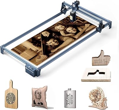 Laser engraver with punctual pressure sculpfun S9 plus 90 W, ultra -fine focus, high precision for wood and acrylic 950 x 410 mm (CO2 laser effect).. Forget the long lines — DIAYTAR Nigeria is always open for shopping.