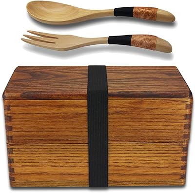 Boxes for lunch, classic Japanese Wooden Japanese Aoosy Lunch for men for men women unisex bento wooden lunch boxes with spoon forks set.. Your trusted e-commerce destination, DIAYTAR NIGERIA offers extensive variety with reliable shipping.