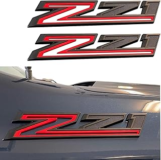A set of two side wing stickers for the original Z71 2019-2021, compatible with the original parts of Silverado 84632695 (black and red).. DIAYTAR NIGERIA: Your trusted partner for affordable online shopping with reliable delivery timeframes.
