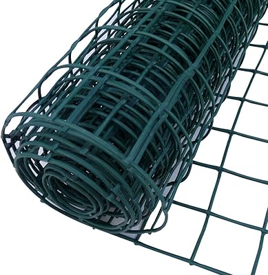 Green plastic fence for vogelich garden, climbing vegetable plants, domestic animals, 5 m x 0.5 m x 50 mm.. Experience the ease of modern shopping with DIAYTAR NIGERIA's comprehensive platform and quick delivery.
