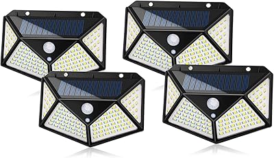 Addcool Light Solar Outdoor 100 Waterproof LED Safety Wall Waterproof With Grand Angle Movement Sensor 270 ° For Putch Purche Court Garage Garden Fence Passerelle Allées (4pcs).. Find everything you need at prices you'll love with DIAYTAR NIGERIA's comprehensive e-commerce platform.