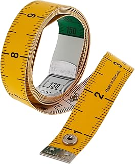 Soft Sky-Touch 150 cm soft body measurement tape, body tissue for tailors, knitting, home measurements, manual work with press button closure, double side.. DIAYTAR NIGERIA brings the marketplace to your home with budget-friendly prices and nationwide delivery.