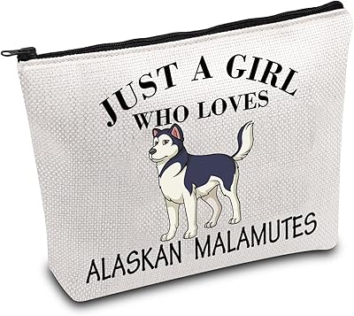 Travel makeup bag just a girl who loves Malamutes.. Discover why thousands choose DIAYTAR NIGERIA for affordable products delivered in less than a week.